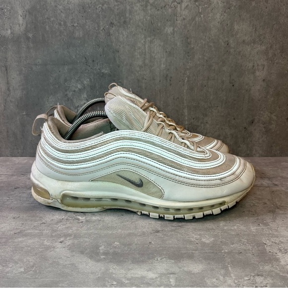 Nike Air Max 97 Running Shoes 921826-101 Mens sz 10.5 - white - Picture 1 of 7